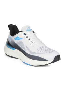 Power - Lace Up White Walking Shoes for Men