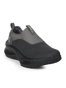 Power - Slip-On Grey Walking Shoes for Men
