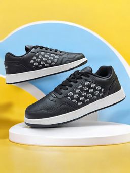 BOTABOCHI - Men Trigger Warning Warrior Navy Blue Sneakers