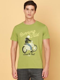 Wrangler - Mens Green T-shirt