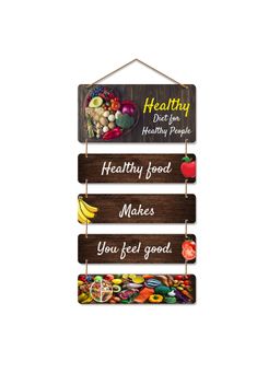Art Vibes - Wooden Wall Hanging for Home Decoration