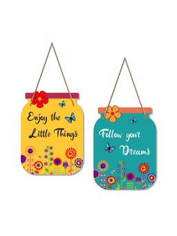 Art Vibes - Decorative Wooden Wall Hanging for Home