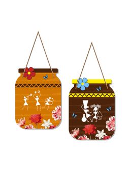 Art Vibes - Decorative Wooden Wall Hanging for Home