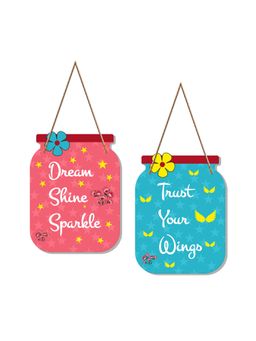 Art Vibes - Decorative Wooden Wall Hanging for Home