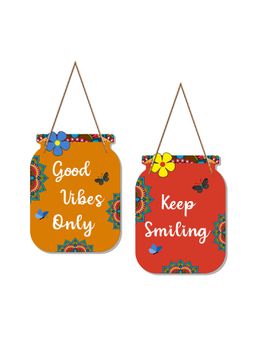 Art Vibes - Decorative Wooden Wall Hanging for Home