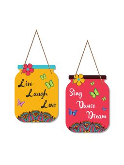 Art Vibes - Decorative Wooden Wall Hanging for Home