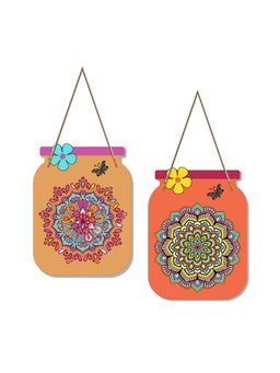 Art Vibes - Decorative Wooden Wall Hanging for Home