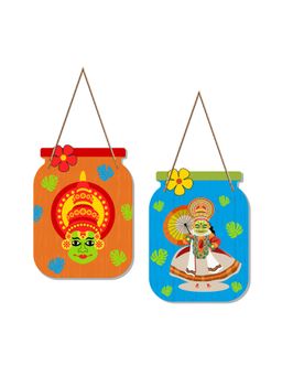 Art Vibes - Decorative Wooden Wall Hanging for Home