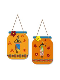 Art Vibes - Decorative Wooden Wall Hanging for Home