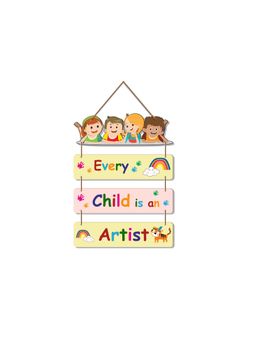 Art Vibes - Wooden Wall Hanging for Home Decoration