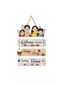 Art Vibes - Wooden Wall Hanging for Home Decoration