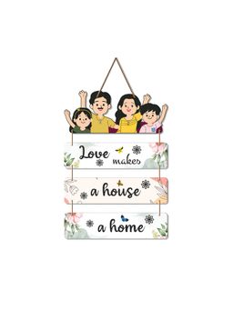 Art Vibes - Wooden Wall Hanging for Home Decoration