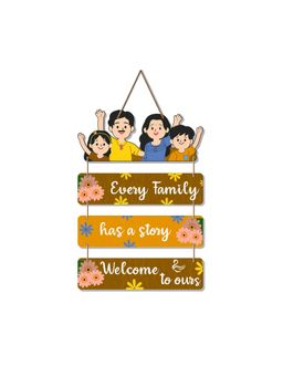 Art Vibes - Wooden Wall Hanging for Home Decoration