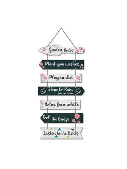 Art Vibes - Decorative Wooden Wall Hanging for Home