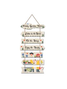 Art Vibes - Decorative Wooden Wall Hanging for Home