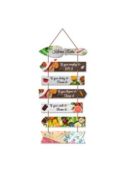 Art Vibes - Decorative Wooden Wall Hanging for Home