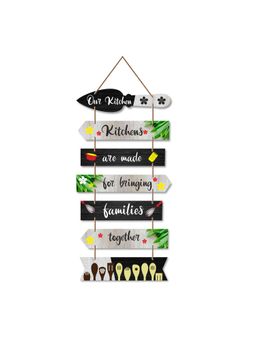 Art Vibes - Decorative Wooden Wall Hanging for Home