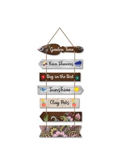 Art Vibes - Decorative Wooden Wall Hanging for Home