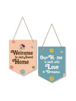 Art Vibes - Wooden Wall Hanging for Home Decoration