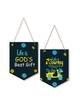 Art Vibes - Wooden Wall Hanging for Home Decoration