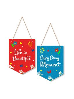 Art Vibes - Wooden Wall Hanging for Home Decoration