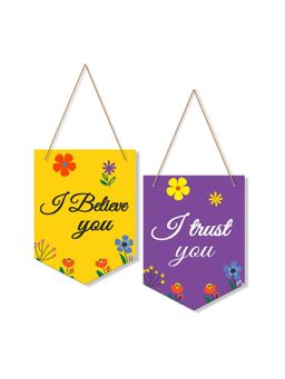 Art Vibes - Wooden Wall Hanging for Home Decoration