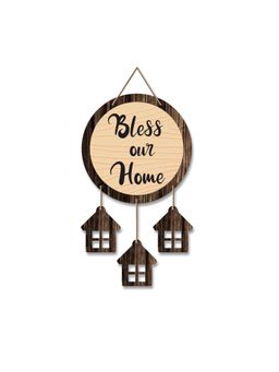 Art Vibes - Decorative Wooden Wall Hanging for Home