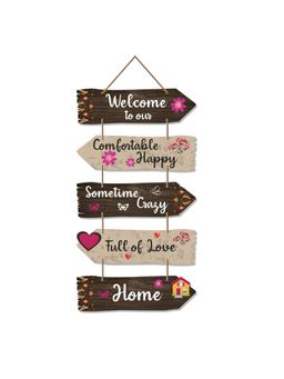 Art Vibes - Wooden Wall Hanging for Home Decoration