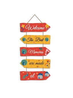 Art Vibes - Wooden Wall Hanging for Home Decoration