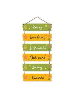 Art Vibes - Decorative Wooden Wall Hanging for Home