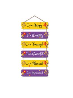 Art Vibes - Decorative Wooden Wall Hanging for Home