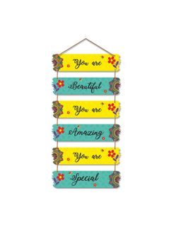 Art Vibes - Decorative Wooden Wall Hanging for Home