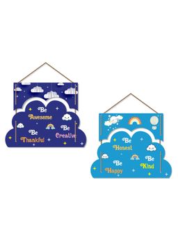 Art Vibes - Decorative Wooden Wall Hanging for Home