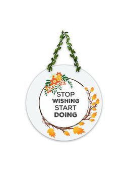 Art Vibes - Wooden Wall Hanging for Home Decoration