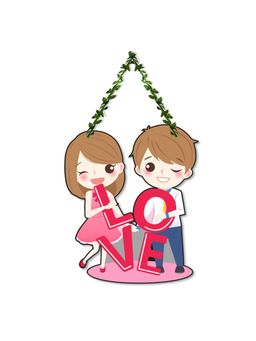 Art Vibes - Decorative Wooden Wall Hanging for Home