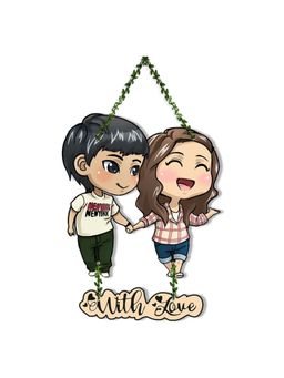 Art Vibes - Decorative Wooden Wall Hanging for Home