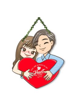 Art Vibes - Decorative Wooden Wall Hanging for Home