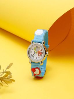 Stol'N - Sky Blue Tennis Racket & Ball Detailed Wrist Watch
