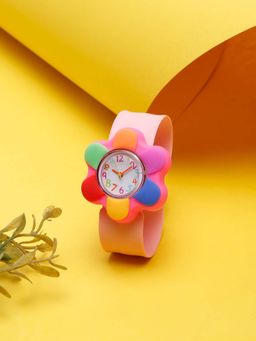 Stol'N - Pink Creative Design Slap Stick Wrist Watch