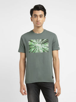 Levi's - Grey Mens Graphic Slim Fit T-Shirt