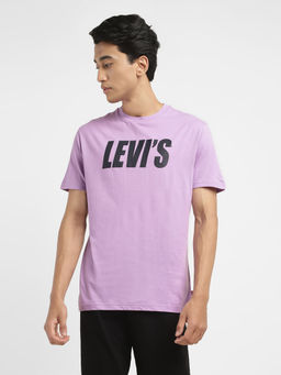 Levi's - Lavender Mens Brand Logo Slim Fit T-Shirt