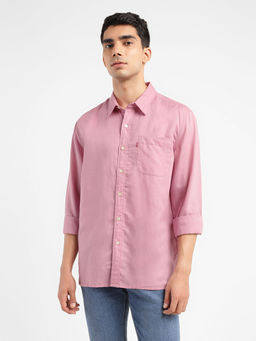Levi's - Pink Mens Solid Slim Fit Shirt