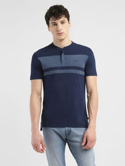 Levi's - Navy Blue Mens Colorblock Slim Fit T-Shirt