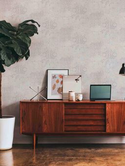 Excel - Wallpaper Barcelona White Marbella Motifs