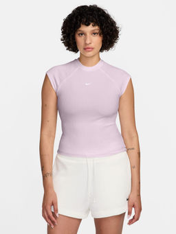 Nike - Purple Sportswear Chill Knit Women's T-shirt - IF0243-583
