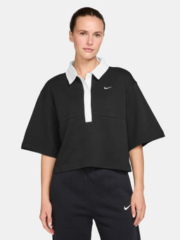 Nike - Black Sportswear Women's Polo T-shirt - IF5599-013