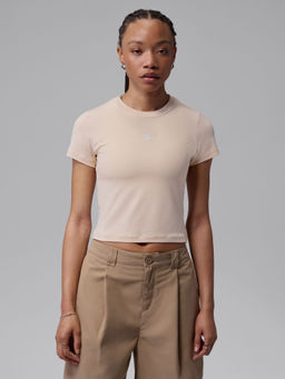 Nike - Beige Sportswear Jordan Flight Women's T-shirt - IV5347-272