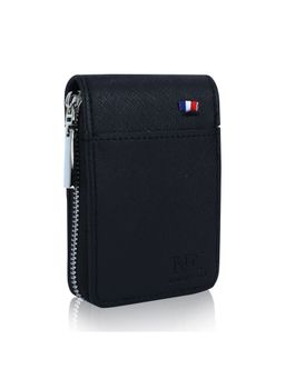 NFI Essentials - PU Leather 9 Slots Credit Card Holder - Black