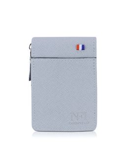 NFI Essentials - PU Leather 9 Slots Credit Card Holder - Grey