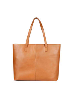 Saint G - Womens Tan Leather Shoulder Bag